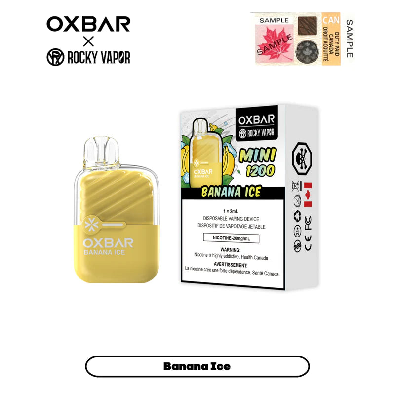 Oxbar Mini - Disposable E-Cig (FEDERAL) (1200 Puffs)
