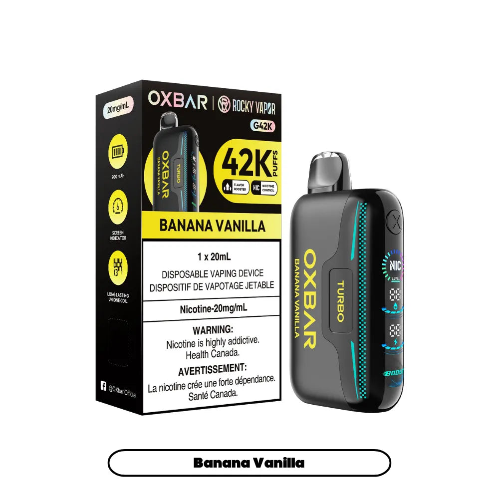 Banana Vanilla Oxbar G42K - Disposable 42K