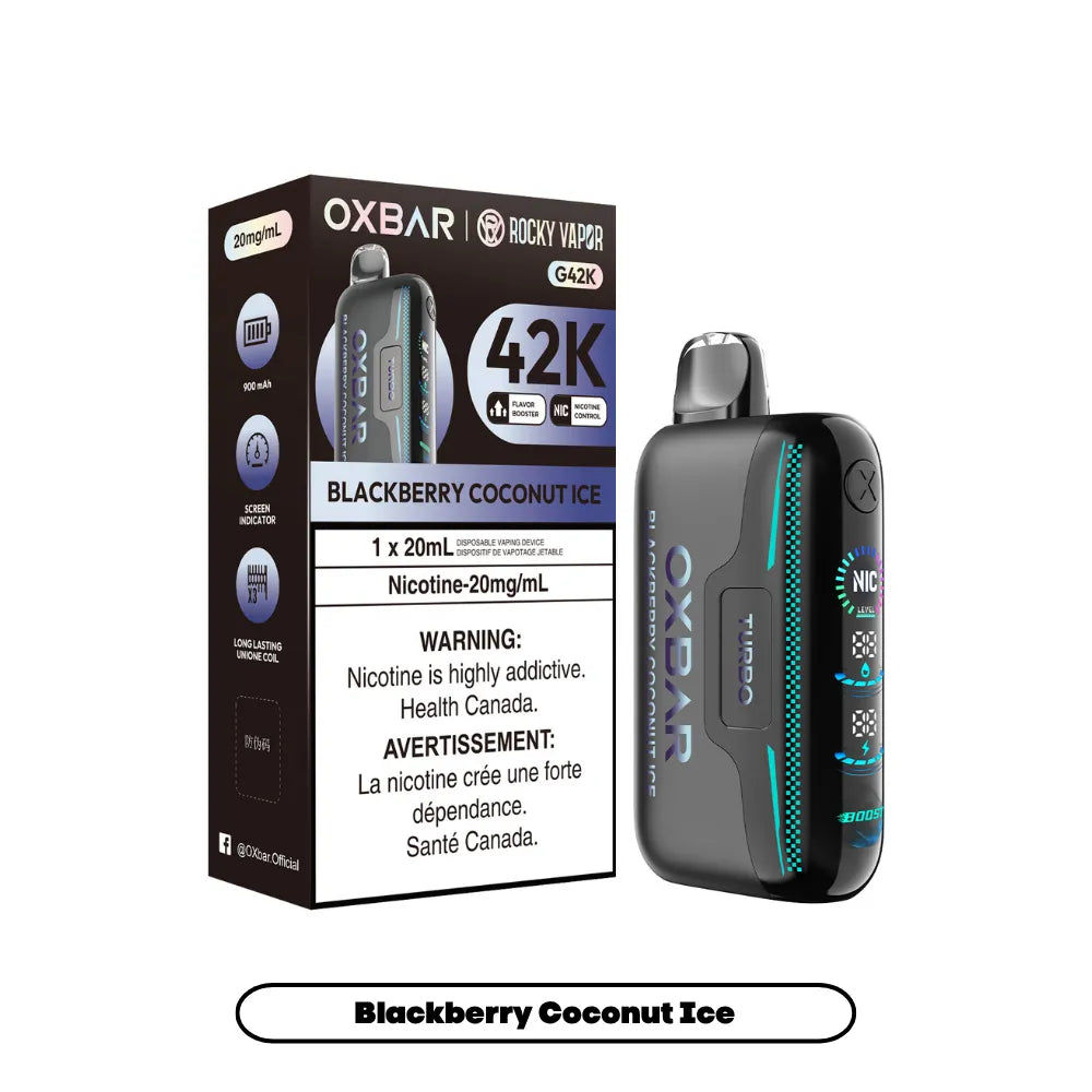 Blackberry Coconut Ice Oxbar G42K - Disposable 42K