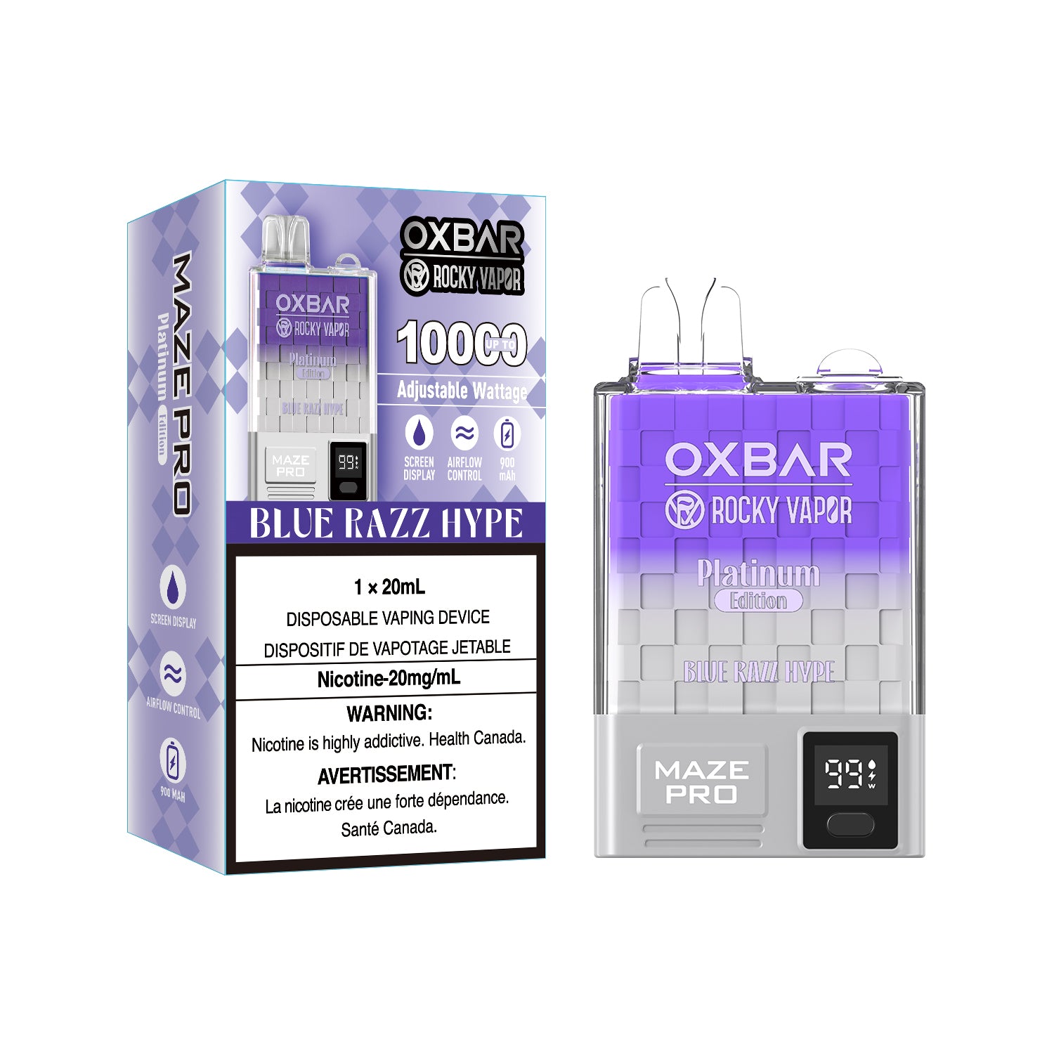 Oxbar Maze Pro - Disposable E-Cig (10000 Puffs) (FEDERAL)