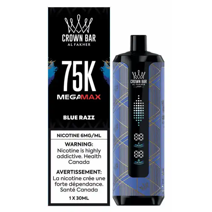 Blue Razz Al Fakher Crown Bar - Disposable 75K