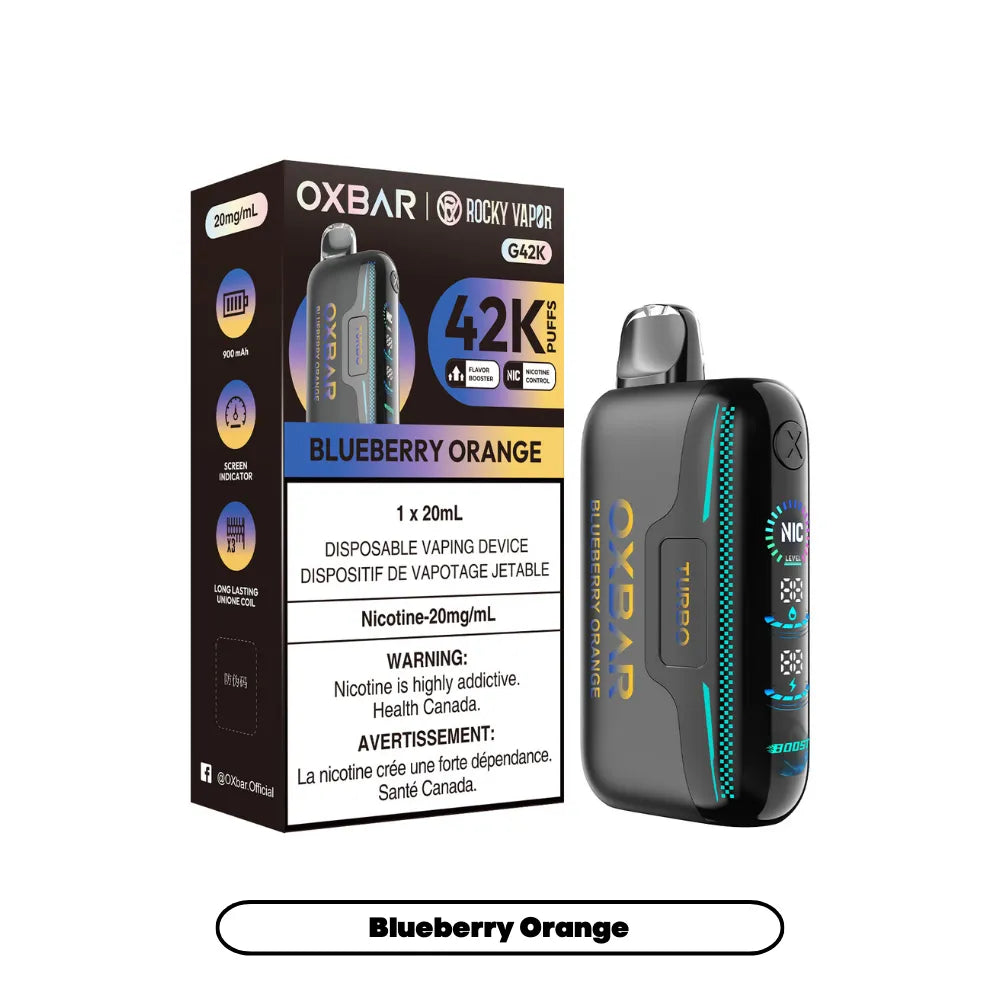 Blueberry Orange Oxbar G42K - Disposable 42K