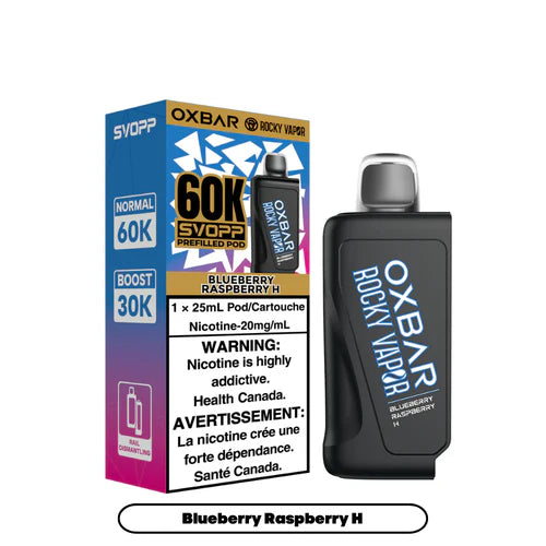 Svopp Rocky Vapor Oxbar 60K (Provincial) (60k Puffs)