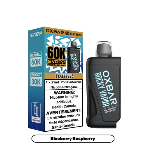 Svopp Rocky Vapor Oxbar 60K (Provincial) (60k Puffs)