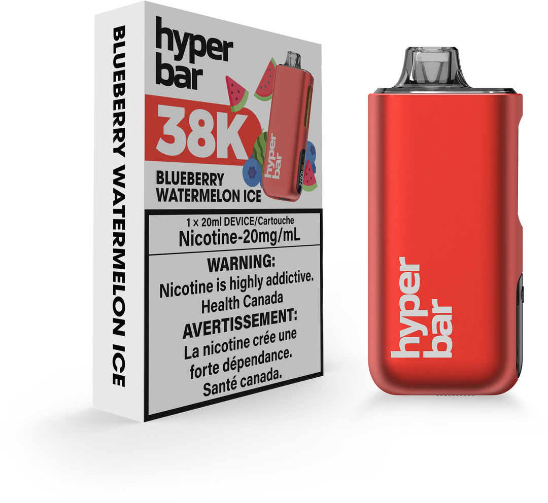 Blueberry Watermelon Ice Hyperbar BE38000 - Disposable Vape