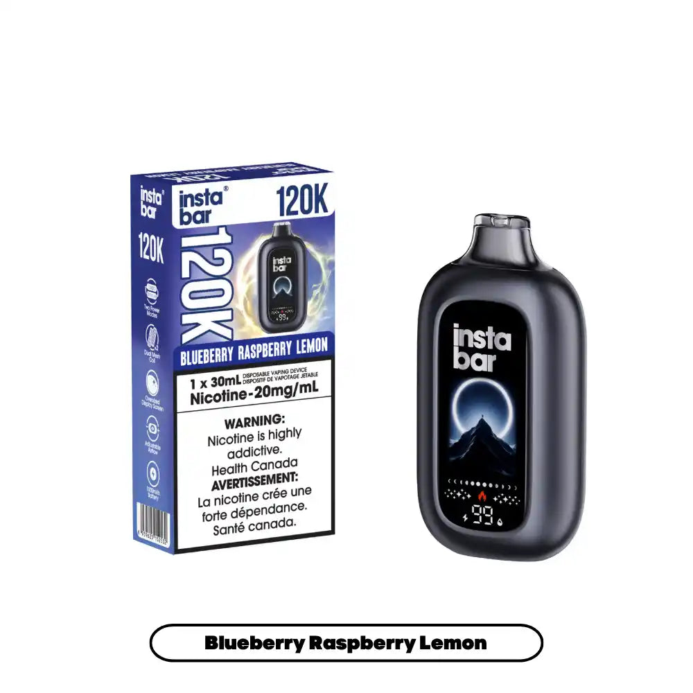 Blueberry Raspberry Lemon Insta Bar 120K - Disposable Vape – 20mg by INSTA BAR