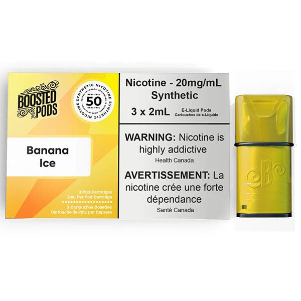 Boosted Pods - Banana Ice (EXCISE TAXED) (STLTH Compatible)