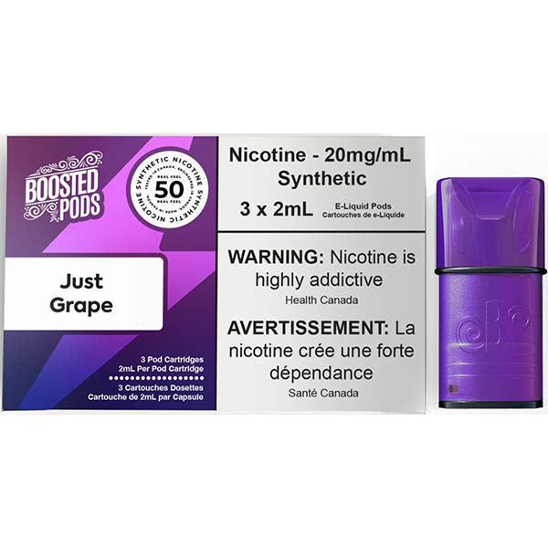 Boosted Pods - Just Grape (Great Grape) (EXCISE TAXED) (STLTH Compatible)