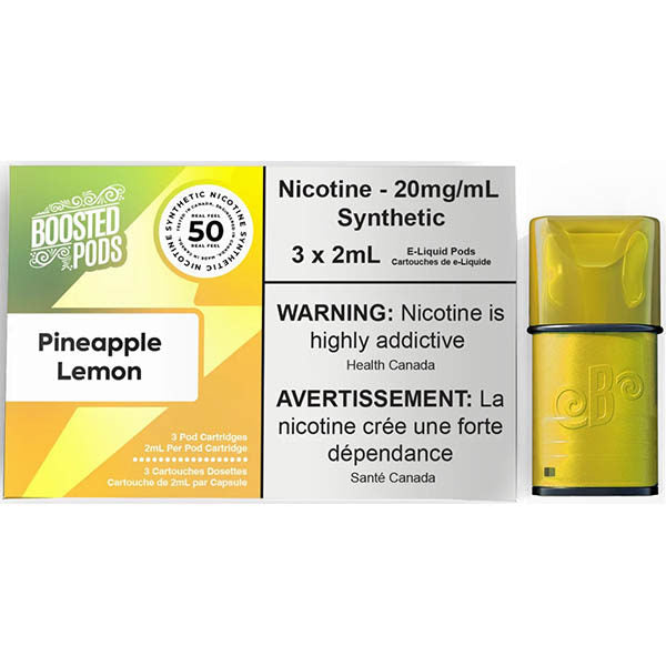 Boosted Pods - Pineapple Lemon (EXCISE TAXED) (STLTH Compatible)