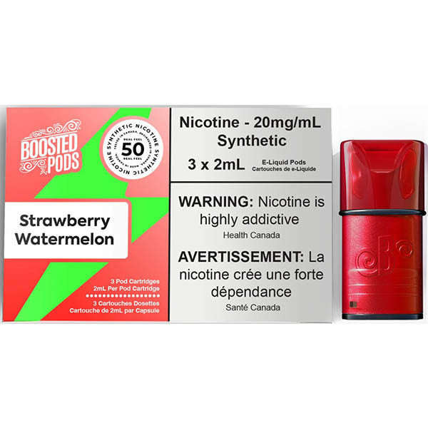 Boosted Pods - Strawberry Watermelon (EXCISE TAXED) (STLTH Compatible)