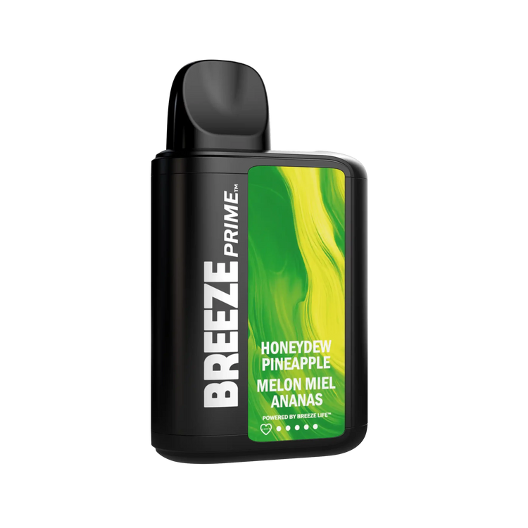 Honeydew Pineapple Breeze Prime S50 - Disposable 6K - -45° Angle