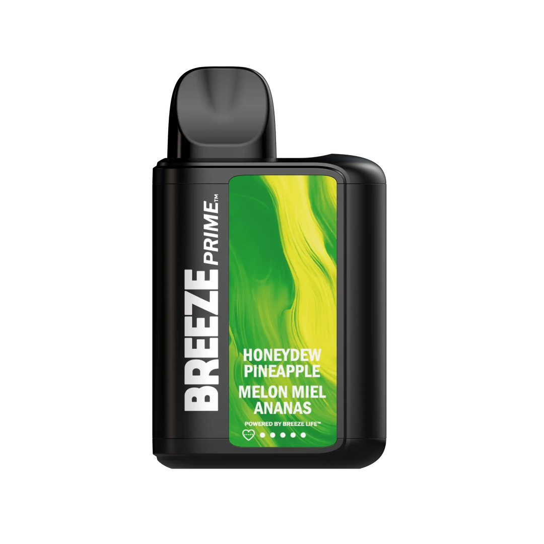 Honeydew Pineapple Breeze Prime S50 - Disposable 6K - Front