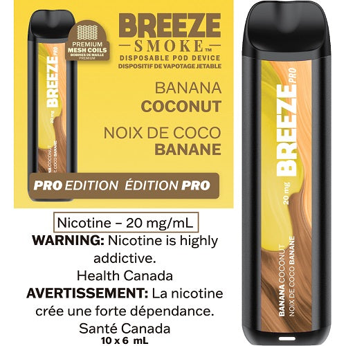Breeze Pro - Disposable E-Cig (2000 Puffs) (PROVINCIAL)