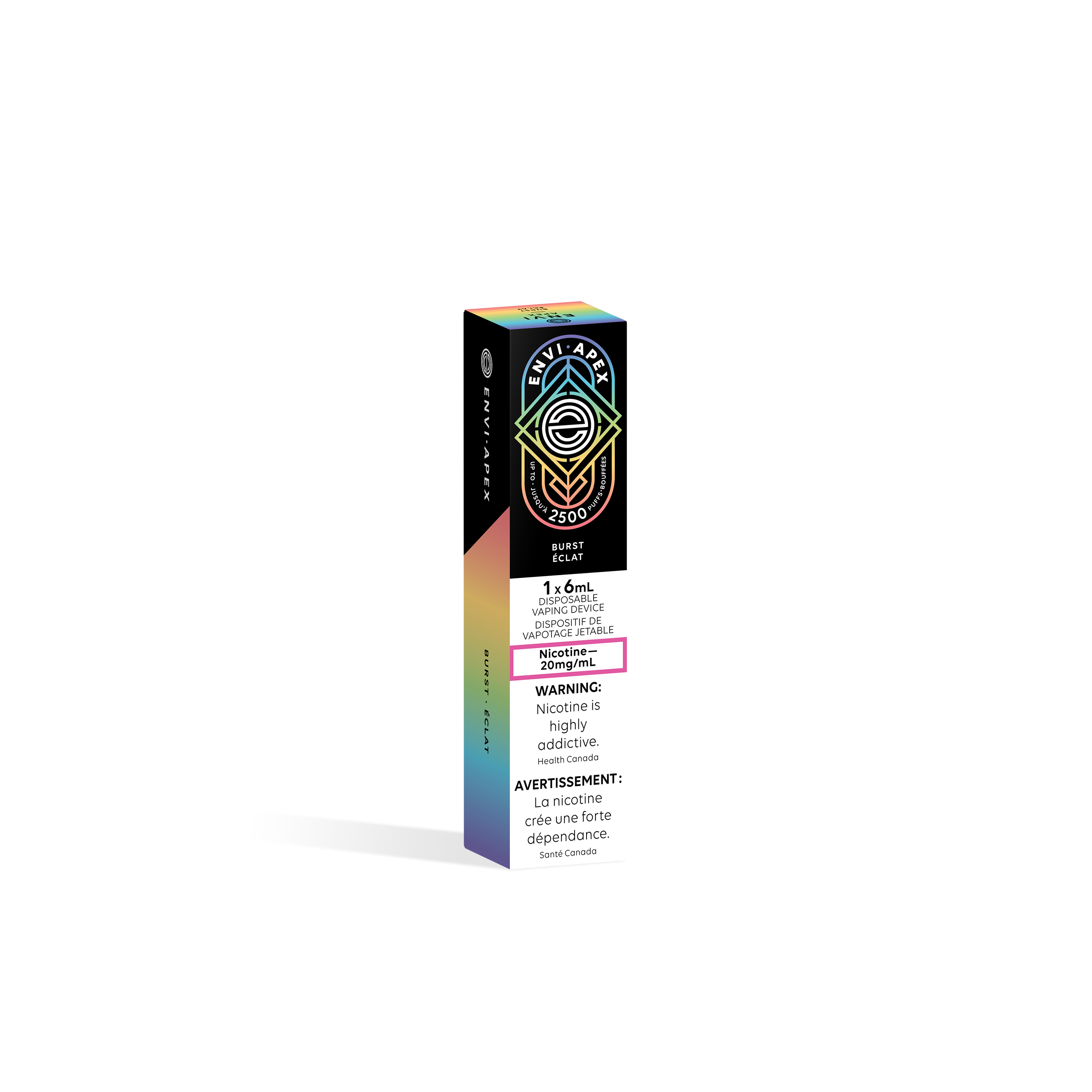Envi Apex - Disposable E-Cig (PROVINCIAL) (2500 Puffs)