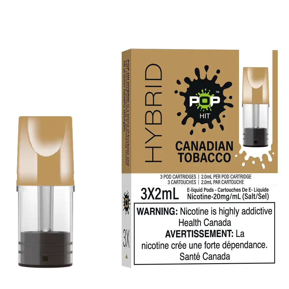 Canadian Tobacco Stlth Pods by Pop Hybrid