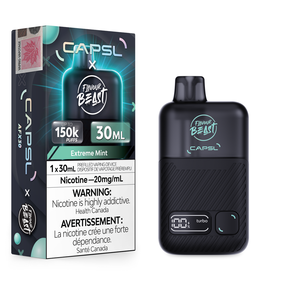 Extreme Mint Iced CAPSL - AFX30 Disposable 150K