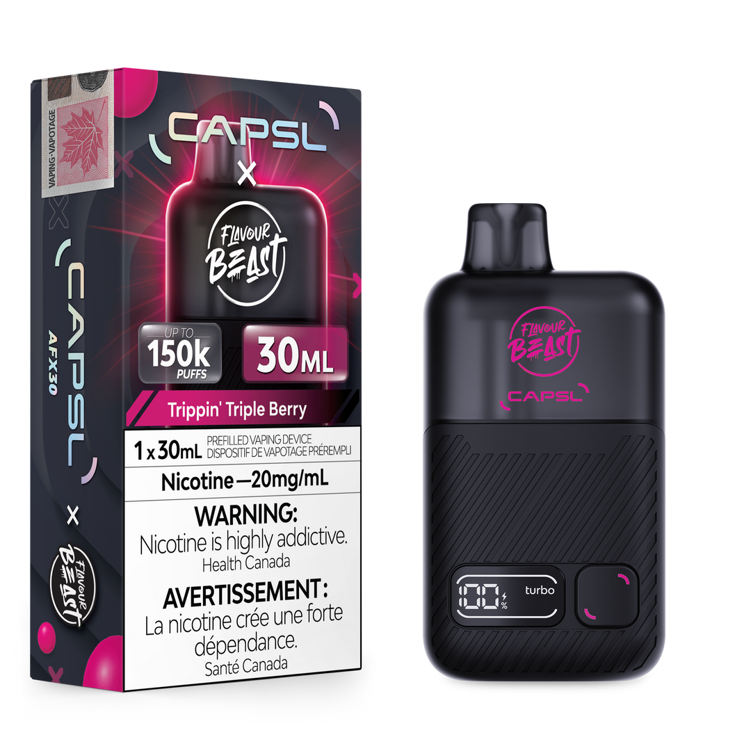 Trippin' Triple Berry CAPSL - AFX30 Disposable 150K