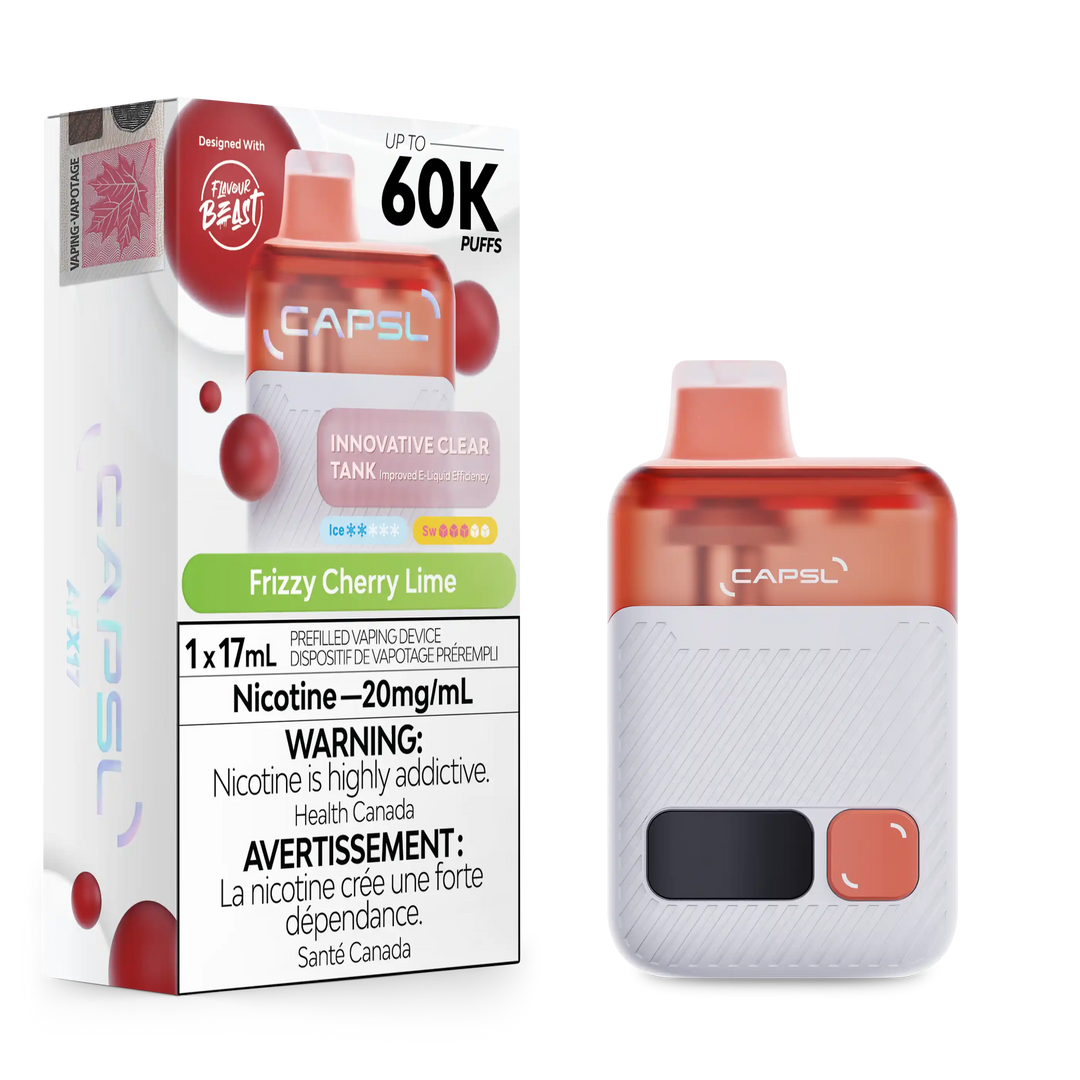 Frizzy Cherry Lime CAPSL - AFX17 Disposable 60K