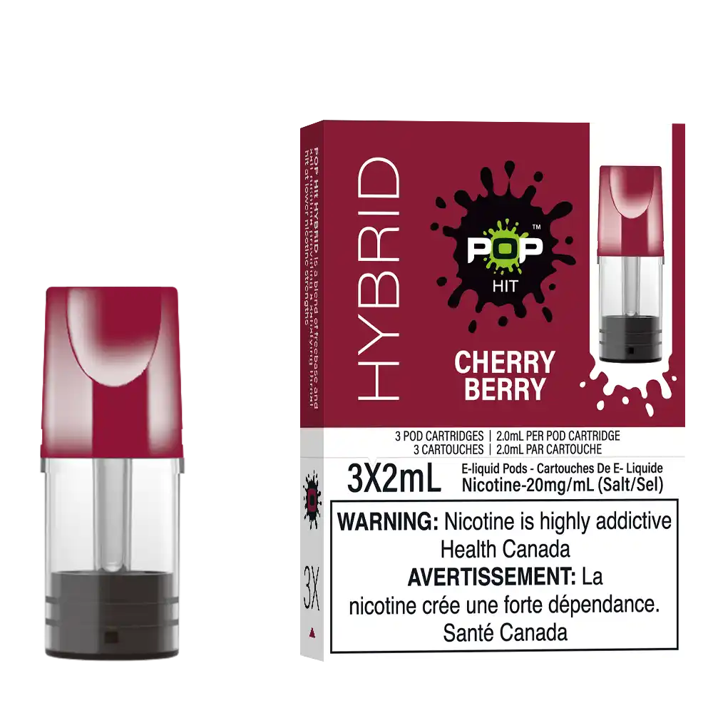 Cherry Berry Stlth Pods by Pop Hybrid