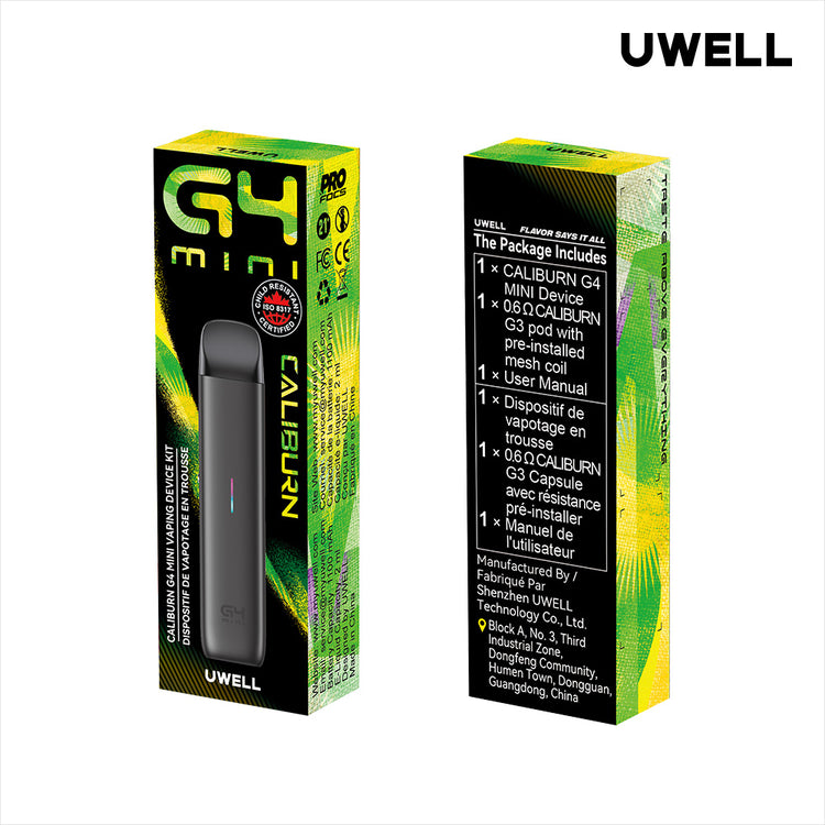UWELL - CALIBURN G4 MINI POD KIT 2mL [CRC]