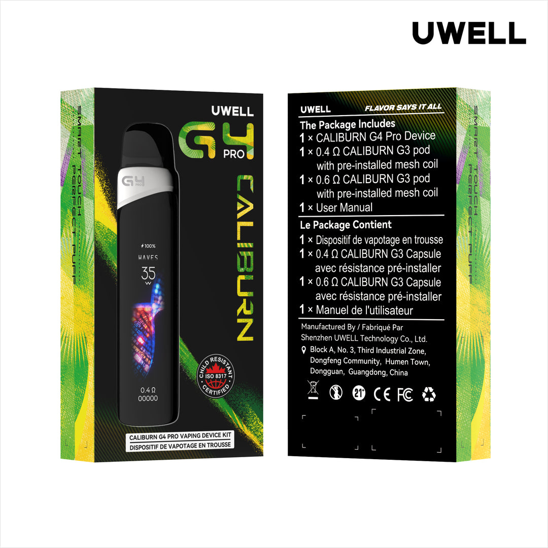 UWELL - CALIBURN G4 PRO POD KIT 2mL [CRC]