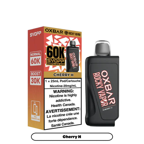 Svopp Rocky Vapor Oxbar 60K (Provincial) (60k Puffs)