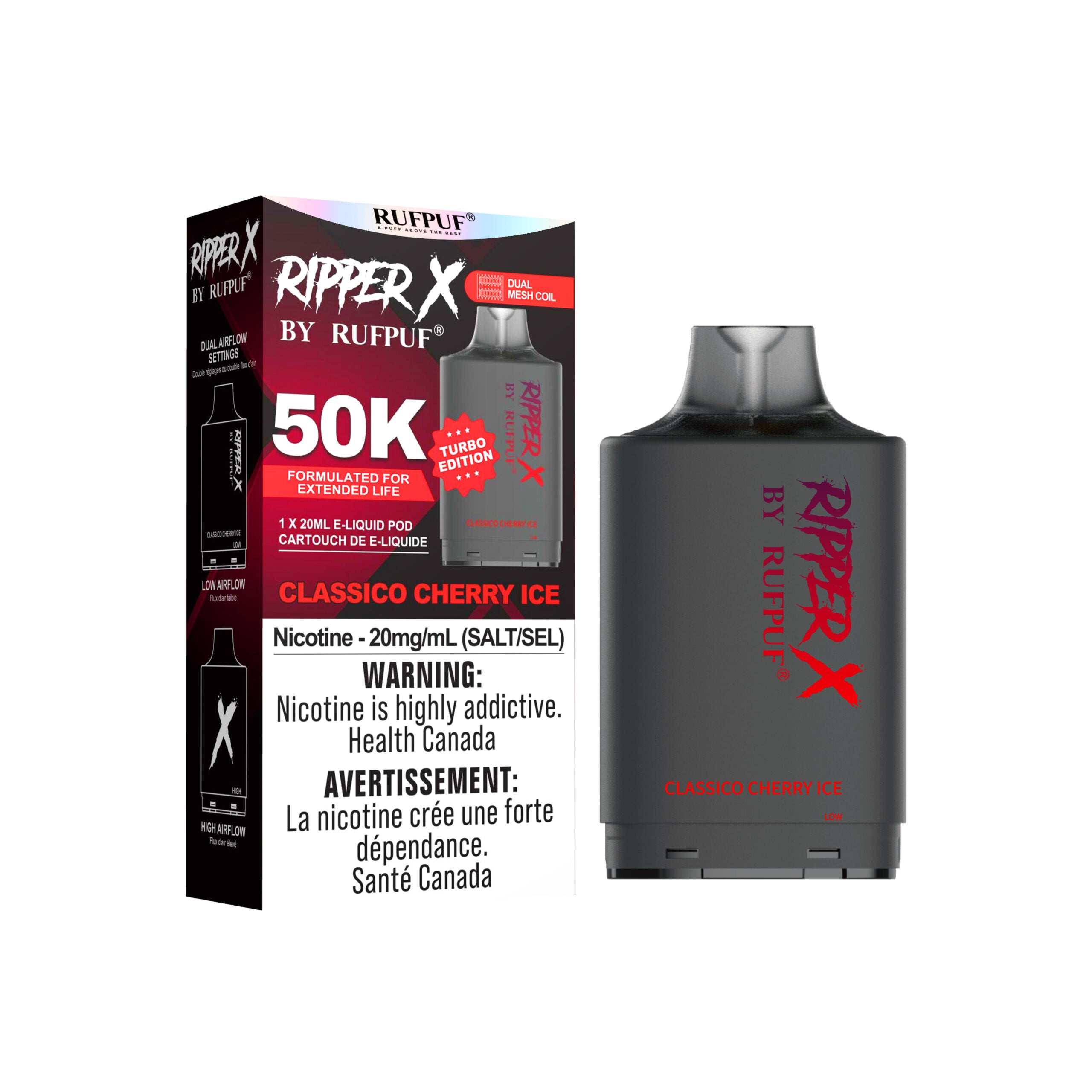 Rufpuf - Ripper X Pods (PROVINCIAL) (50k puffs)