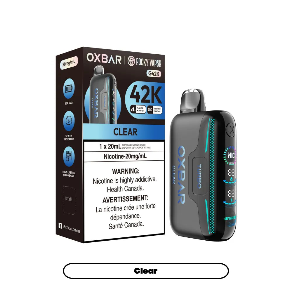 Clear Oxbar G42K - Disposable 42K