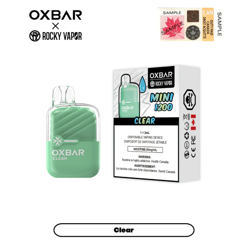 Oxbar Mini - Disposable E-Cig (FEDERAL) (1200 Puffs)