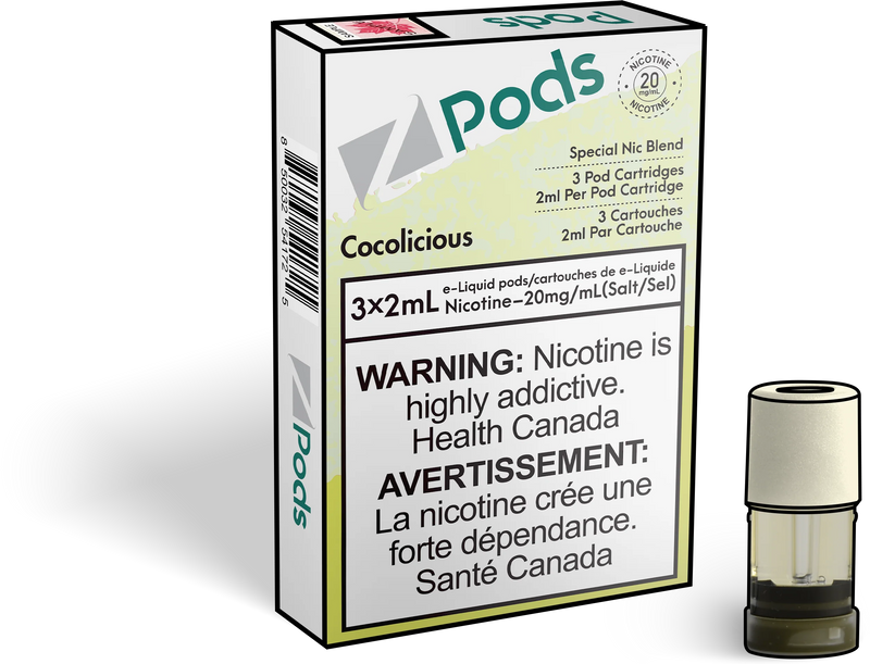 Z Pods - Cocolicious (Dream Cream) (EXCISE TAXED)