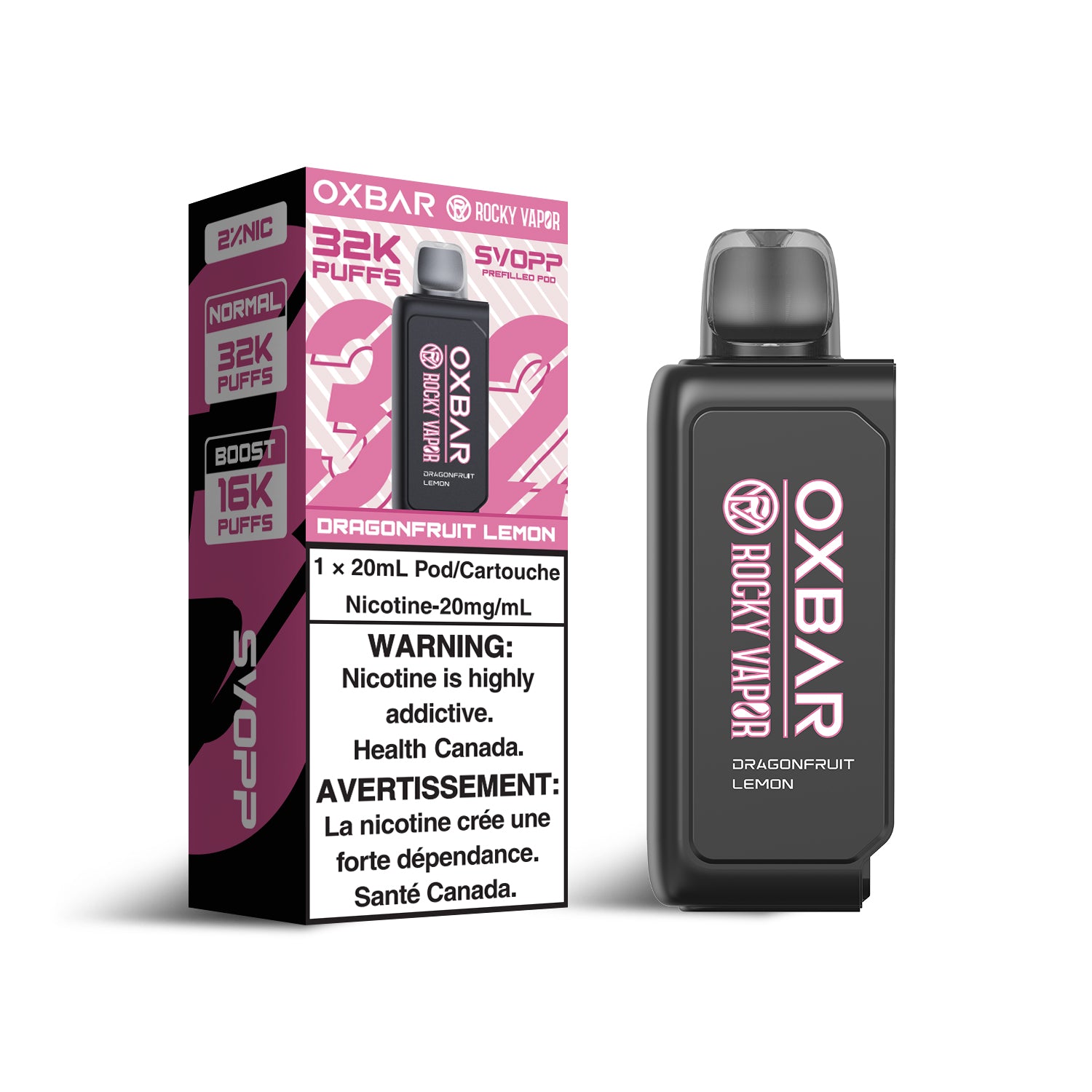 Oxbar Svopp - Pods (PROVINCIAL) (32 000 bouffées)