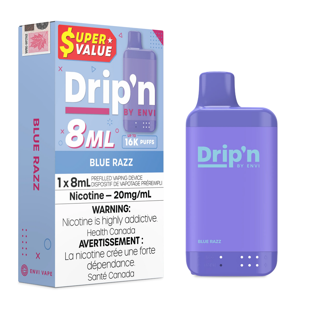 Drip'N 8 ml 16K Vapes Jetables Canada | VIP Vape Drip'N 8 ml 16K Vapes Jetables Canada | VIP Vape
