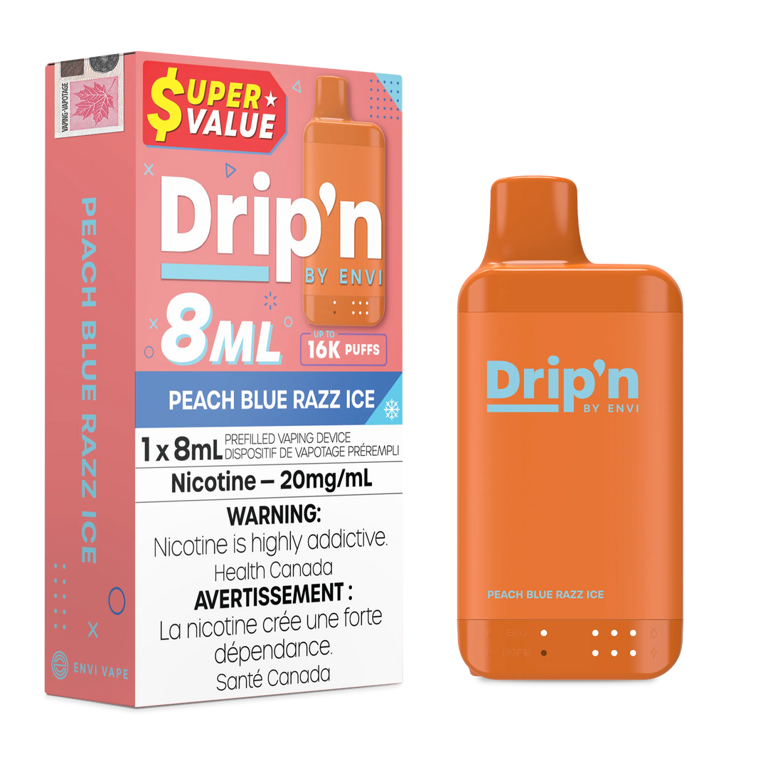 Peach Blue Razz Ice Drip&