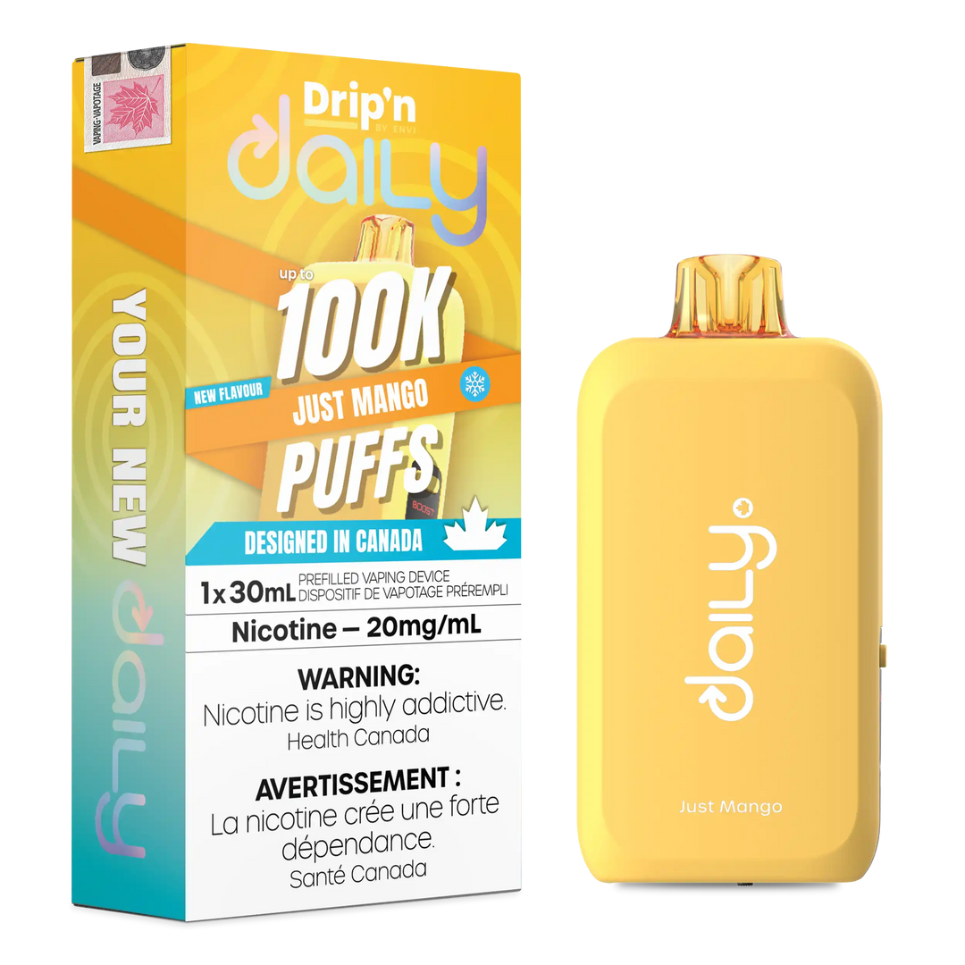 Just Mango Drip'N Daily 30mL - Disposable Vape 100K
