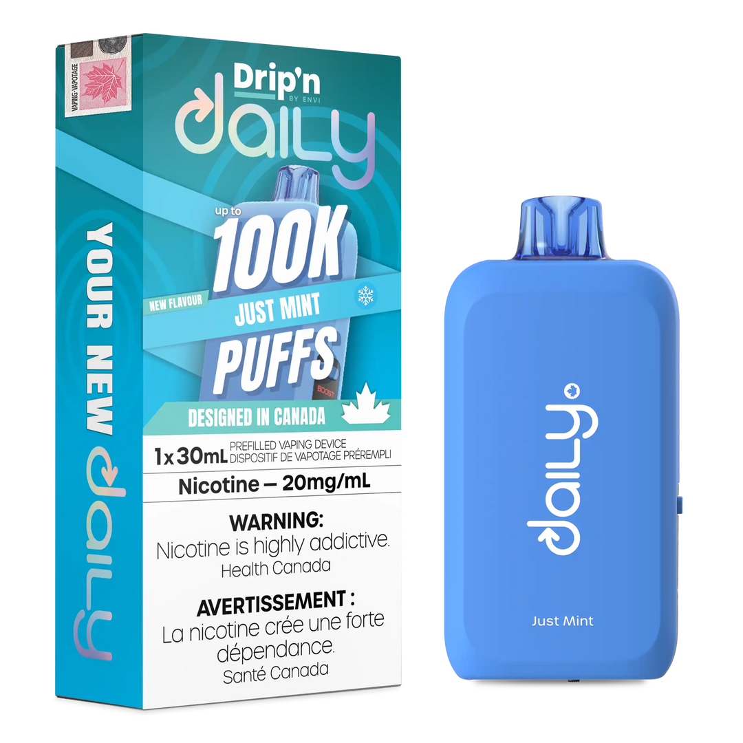 Just Mint Drip'N Daily 30mL - Disposable Vape 100K