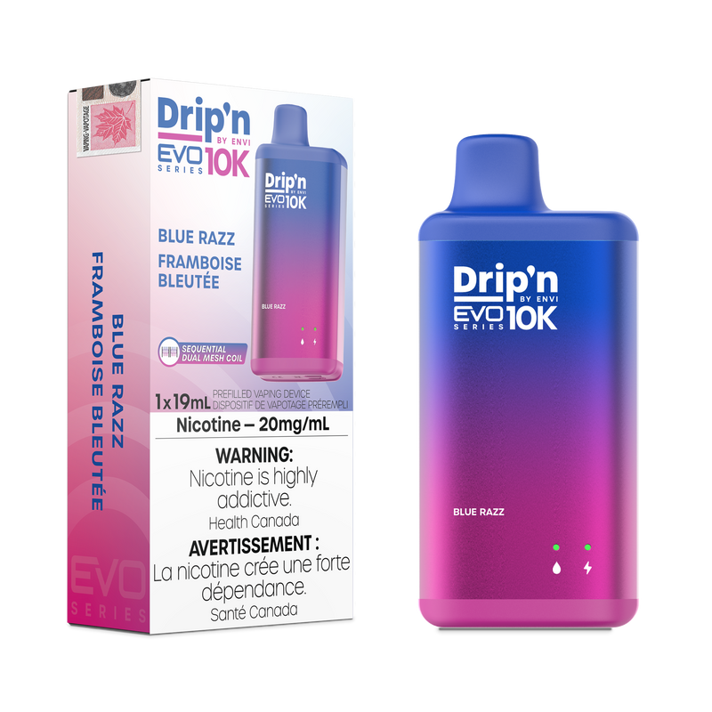 Drip'n Evo - Disposable E-Cig (PROVINCIAL) (10k Puffs)