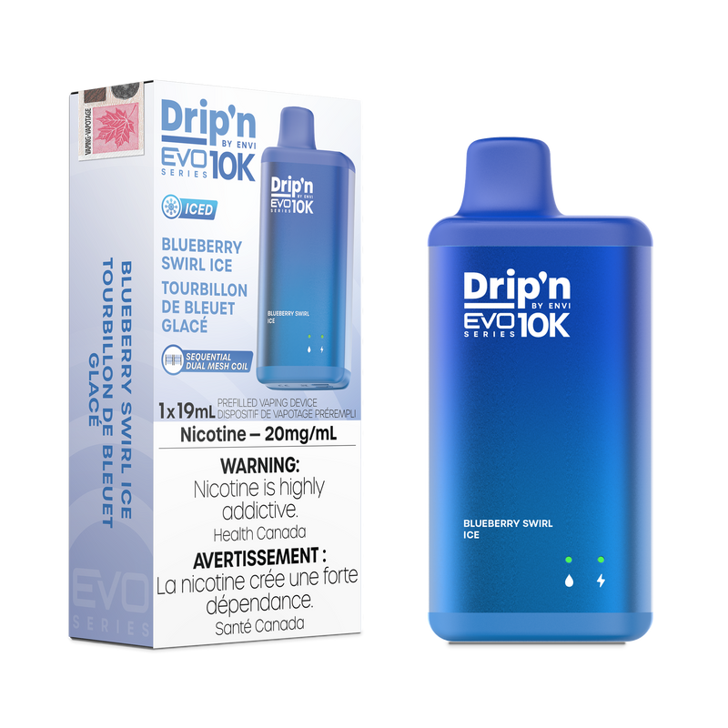 Drip'n Evo - Disposable E-Cig (PROVINCIAL) (10k Puffs)