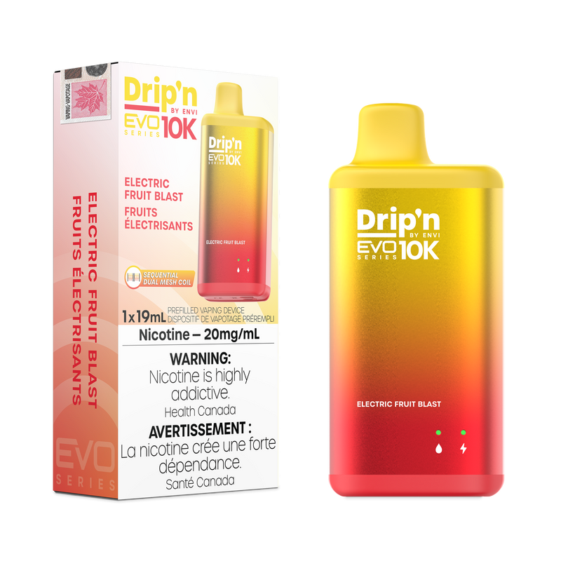 Drip'n Evo - Disposable E-Cig (PROVINCIAL) (10k Puffs)