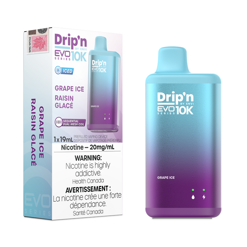 Drip'n Evo - Disposable E-Cig (PROVINCIAL) (10k Puffs)