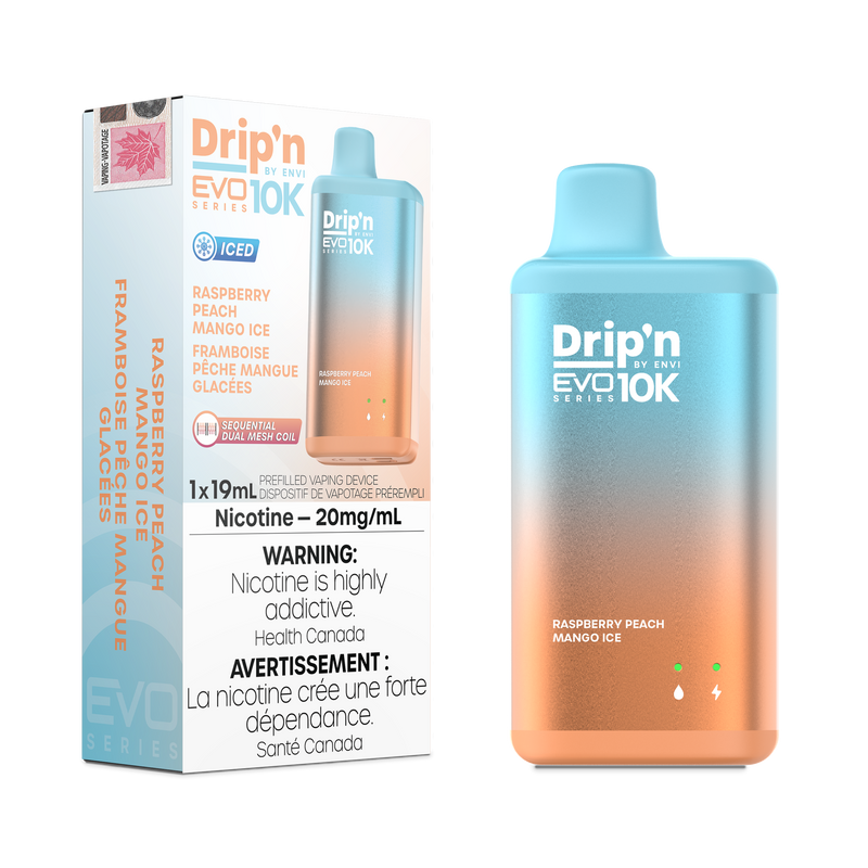 Drip'n Evo - Disposable E-Cig (PROVINCIAL) (10k Puffs)