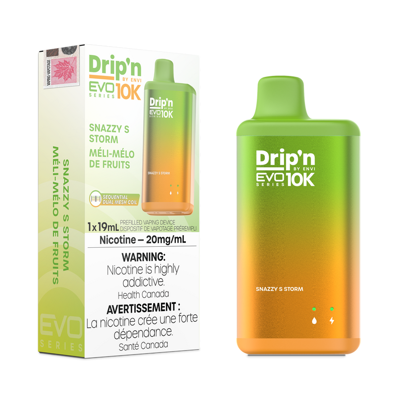 Drip'n Evo - Disposable E-Cig (PROVINCIAL) (10k Puffs)