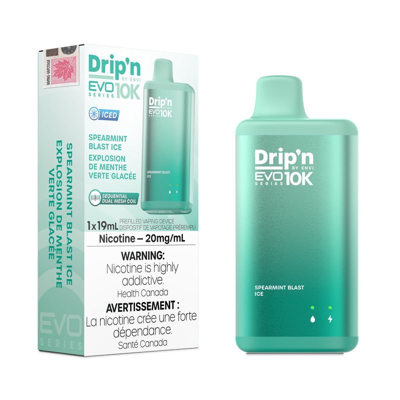 Drip'n Evo - Disposable E-Cig (PROVINCIAL) (10k Puffs)