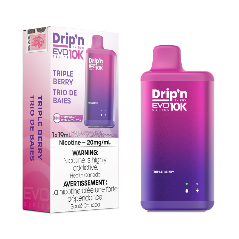 Drip'n Evo - Disposable E-Cig (PROVINCIAL) (10k Puffs)