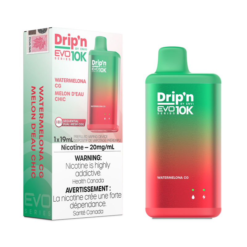 Drip'n Evo - Disposable E-Cig (PROVINCIAL) (10k Puffs)