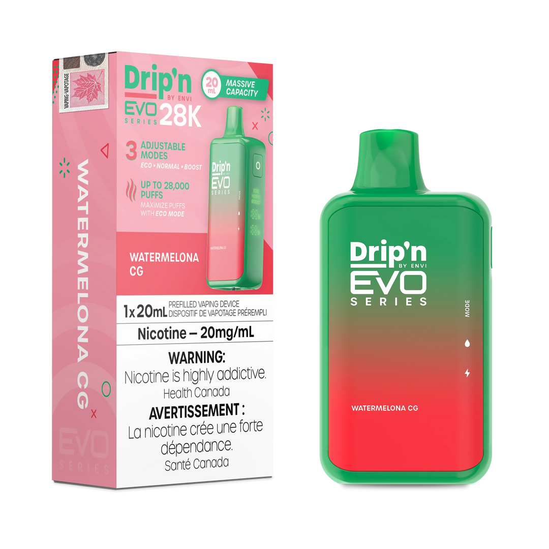 Watermelon CG Drip'N Evo - Disposable 28K