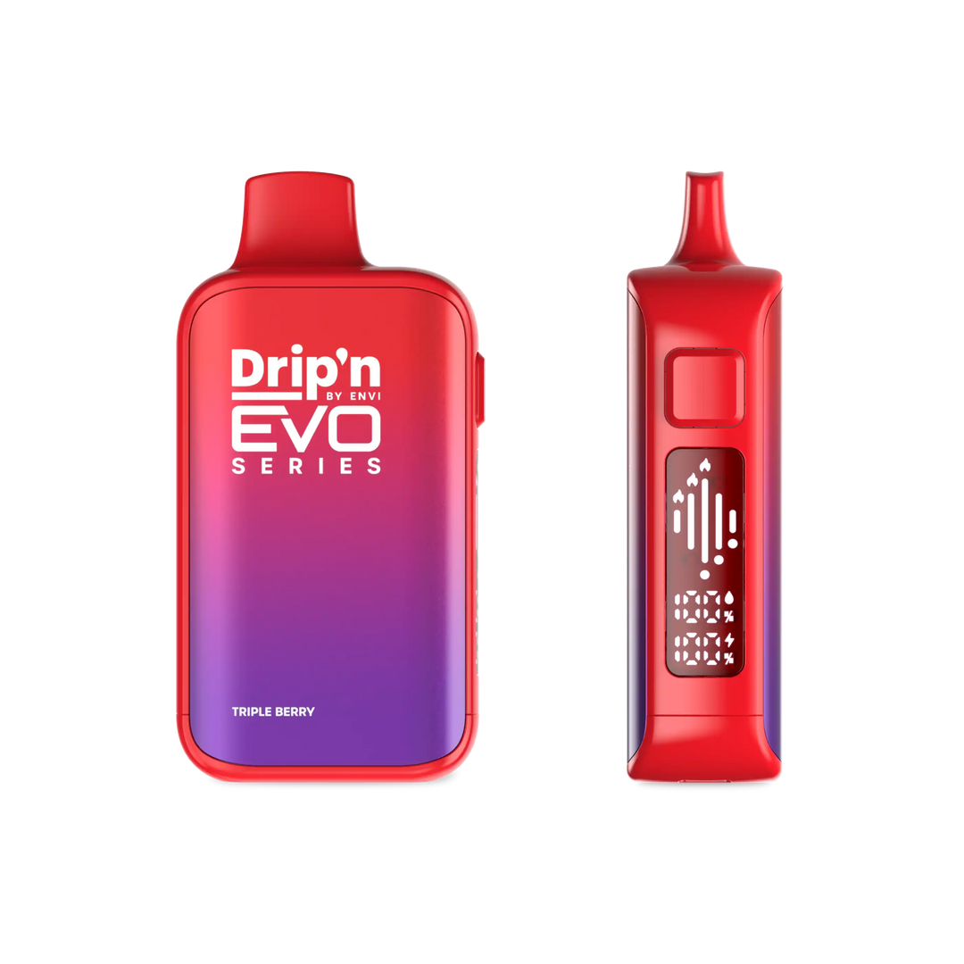 Triple Berry Drip'n by Envi EVO 63K - Disposable Vape