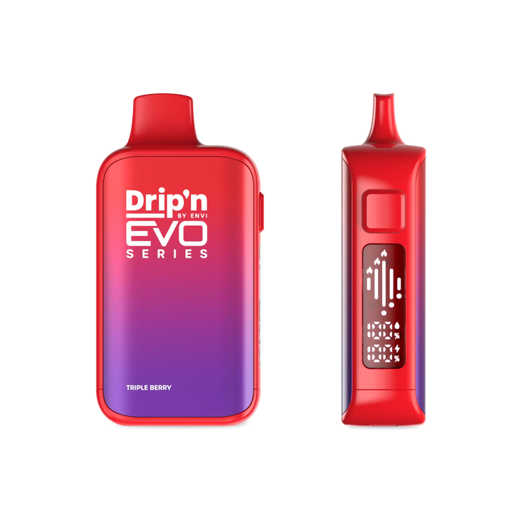 Triple Berry Drip'n by Envi EVO 63K - Disposable Vape