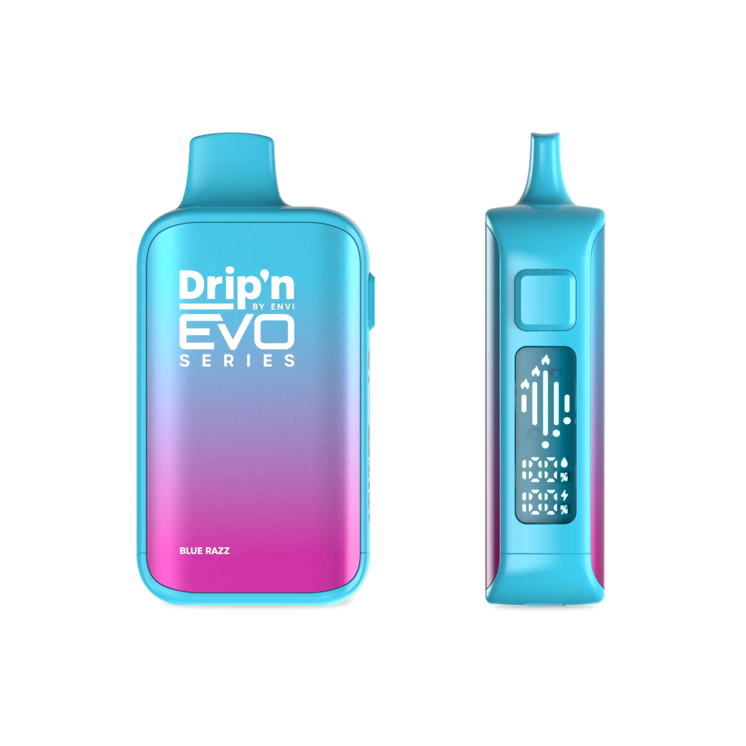Blue Razz Drip'n by Envi EVO 63K - Disposable Vape