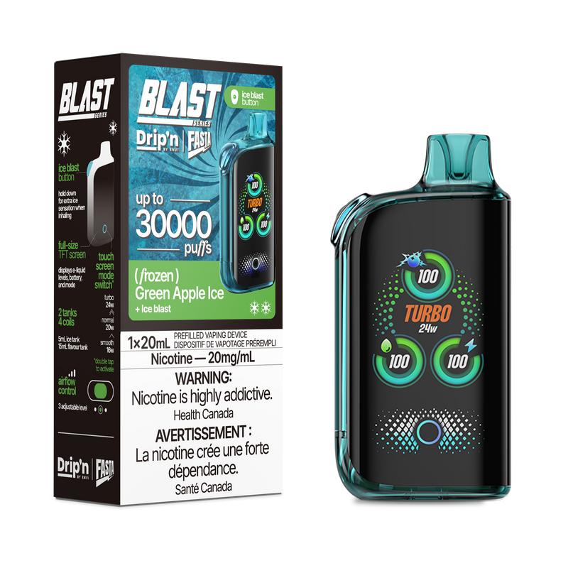 Drip'n Fasta Blast - Disposable E-Cig (PROVINCIAL) (30k Puffs)