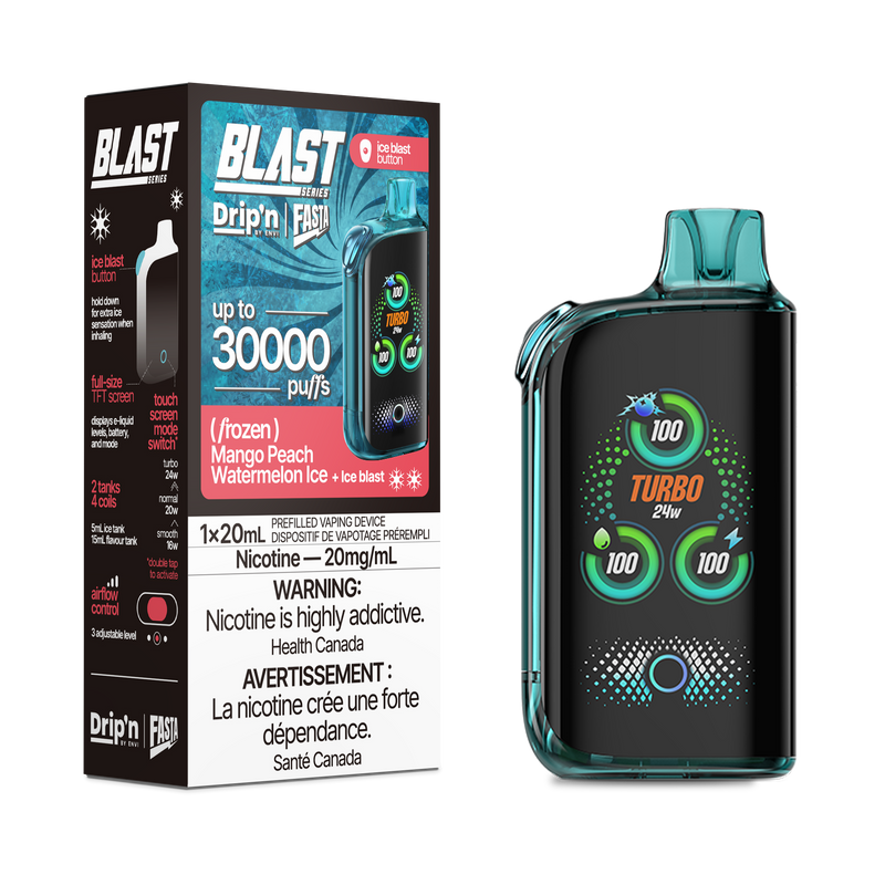 Drip'n Fasta Blast - Disposable E-Cig (PROVINCIAL) (30k Puffs)